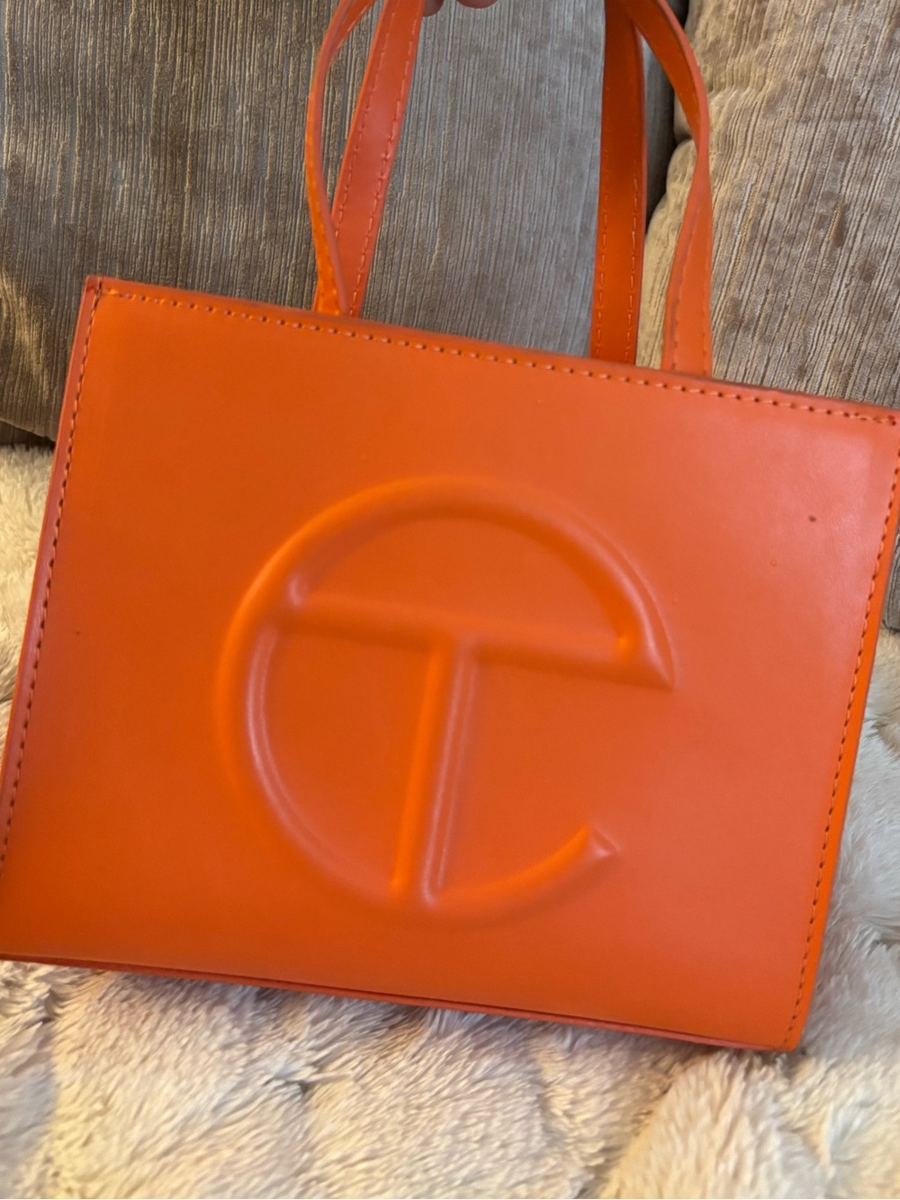 Orange Mini Tote Bag - Picture 3 of 3